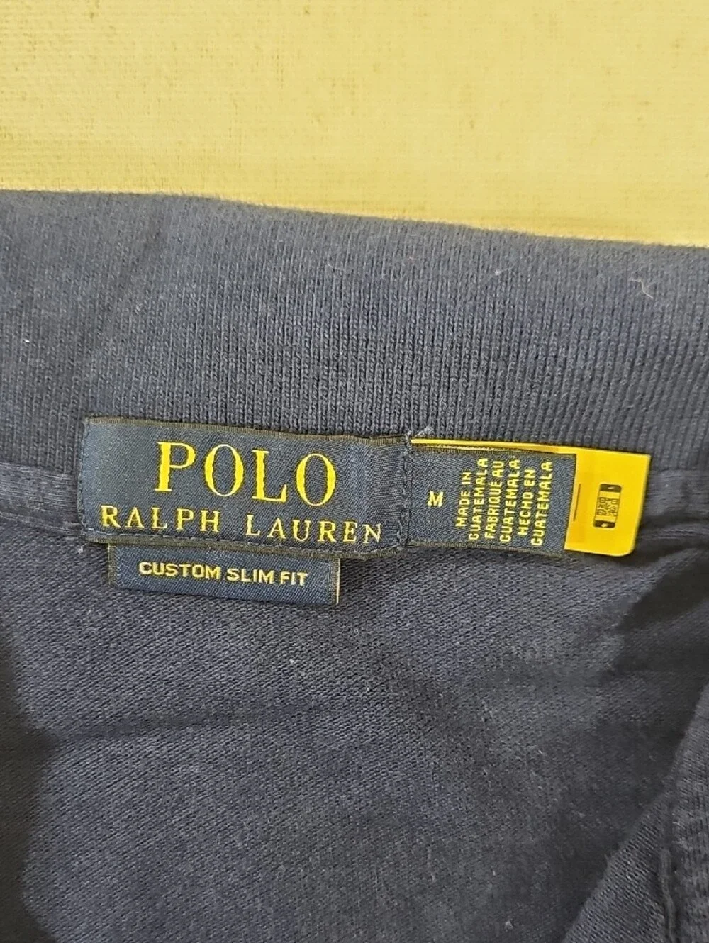 Polo by Ralph Lauren Navy Short-Sleeve Polo with White Pony